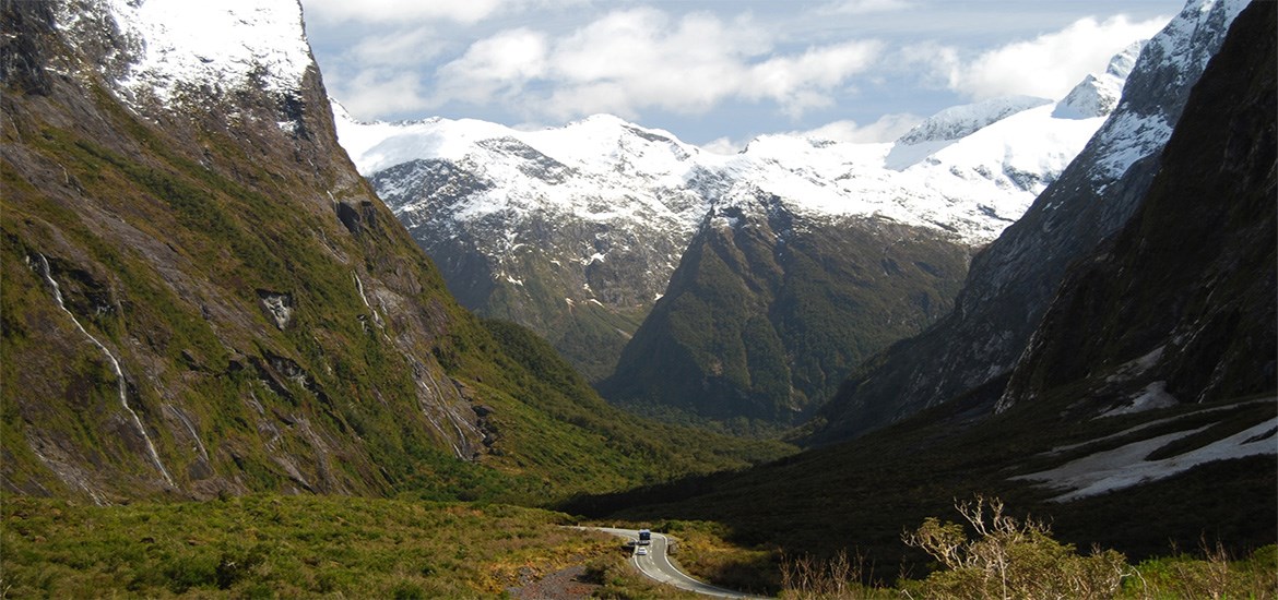 Along the Milford Road