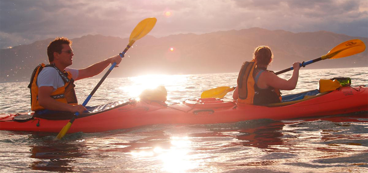 Kaikoura Kayaks Sunset Evening Classic