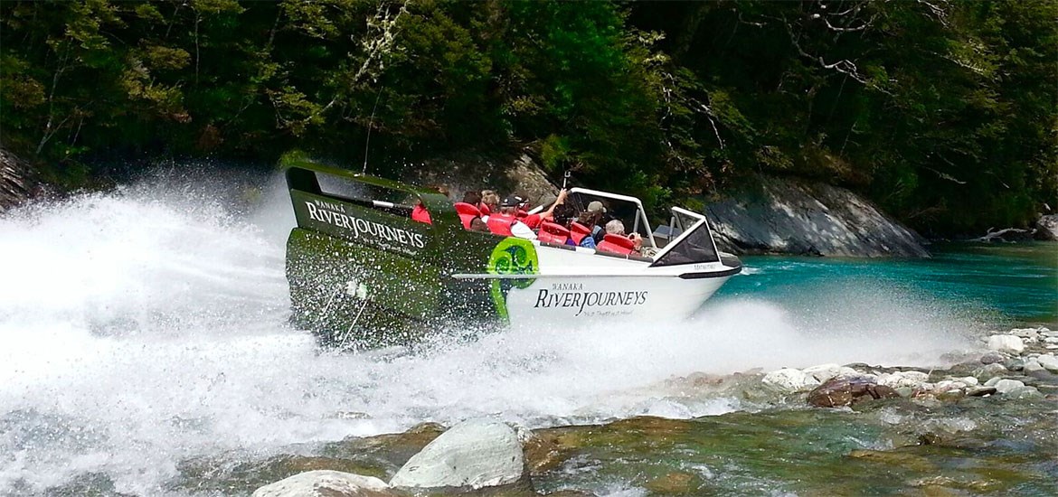 Mt Aspiring NP Jet Boat - Walk - Glacier Heli Combo