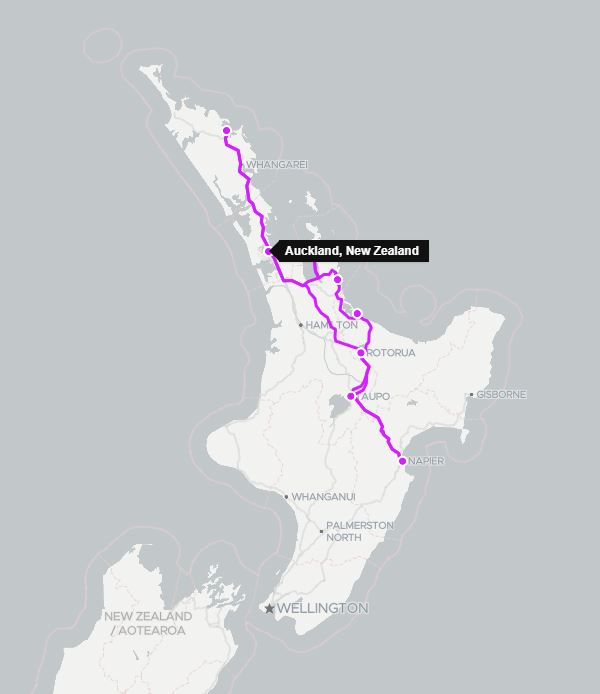 12 Day North Island Honeymoon Self Drive Tour